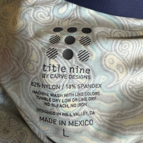 Title Nine one piece swimsuit with criss cross straps Size Large - Picture 11 of 13